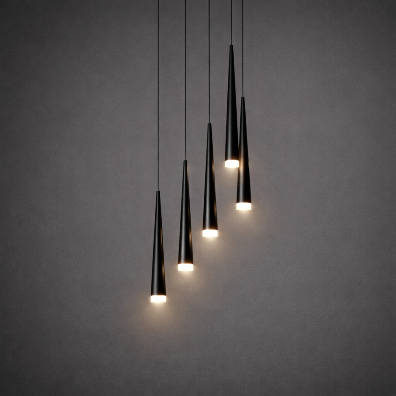 Lustră STYLO 5 AZ0119 – Negru, 5 surse G9 | Azzardo [2]