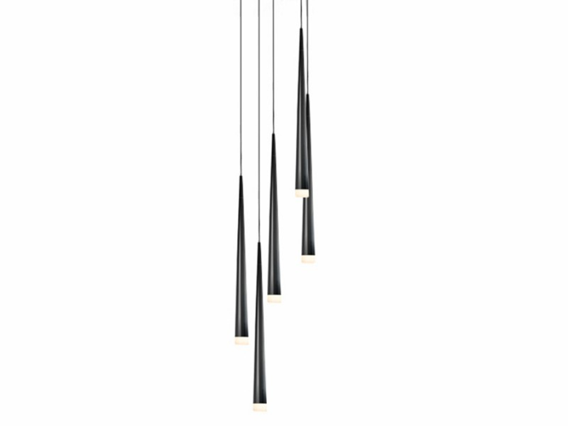 Lustră STYLO 5 AZ0119 – Negru, 5 surse G9 | Azzardo [1]