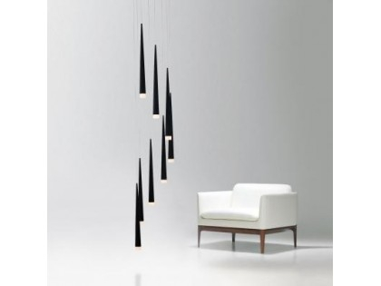 Lustră STYLO 8 AZ0161 – Negru & G9, 8 surse | Azzardo [1]