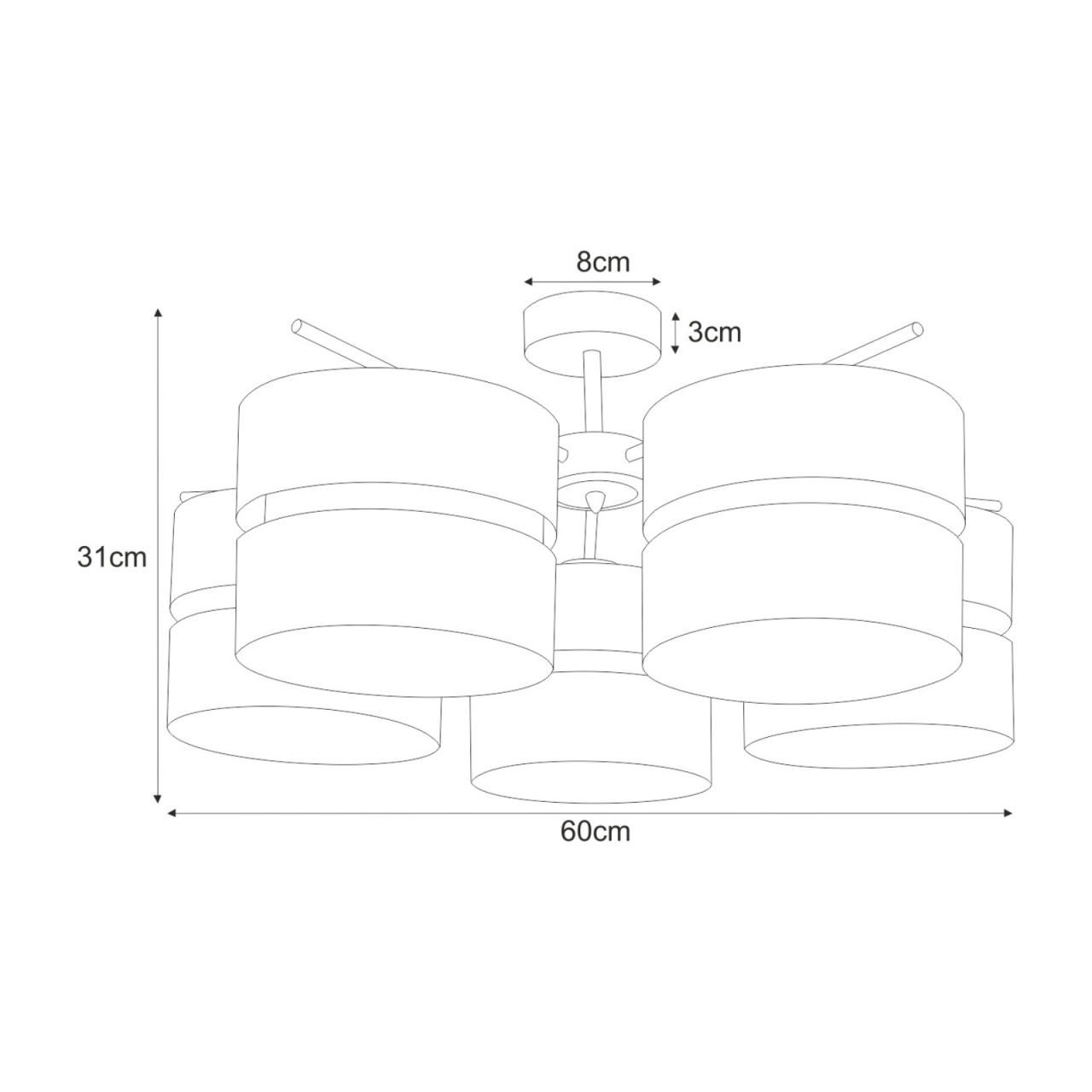 Plafonieră LED MALAVI K-5503 [5]