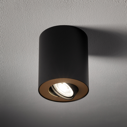 Spot Aplicat Nowodvorski SET 8901 – Spot interior GU10 10W negru/auriu [2]