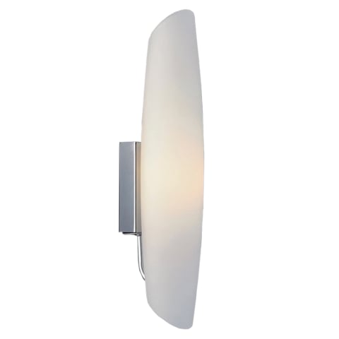 Iluminat decorativ - aplica de perete ARIEL alb mat crom E14 Azzardo