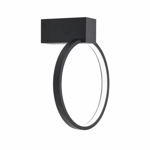 Iluminat decorativ - aplica perete CIRCOLO LED XS negru LED integrat 4000K Nowodvorski