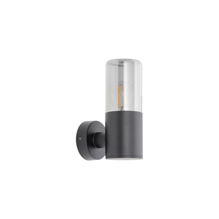 Lampi gradina - Aplică de perete exterior IDA I – E27, IP44, design negru