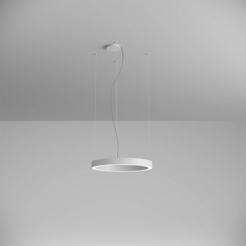Sisteme de iluminat - Corp de iluminat LED inel Xambit AM01NW SWH, 38W, 4000K, diametru 60 cm – alb