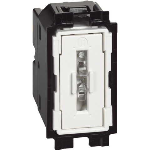 Smarthome - Întrerupător iluminabil BTicino Living Now – 1 modul K4001 (fără LED)