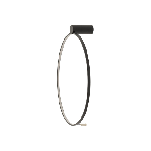 Iluminat decorativ - Lampă perete și plafon CIRCOLO LED S, 18W, 3000K, negru-alb, design modern