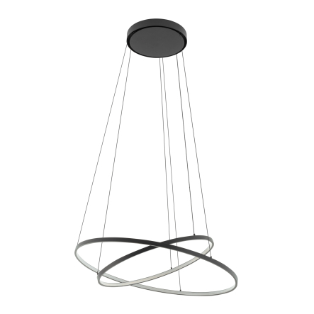 Lampă suspendată CIRCOLO LED 35W, 3000K, 1200lm, negru – iluminat modern [2]