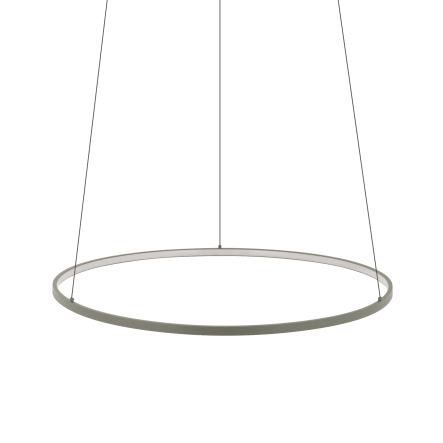 Iluminat decorativ - Pendul LED CIRCOLO SILK OLIVE M 3000 K – design elegant, flux 660 lm