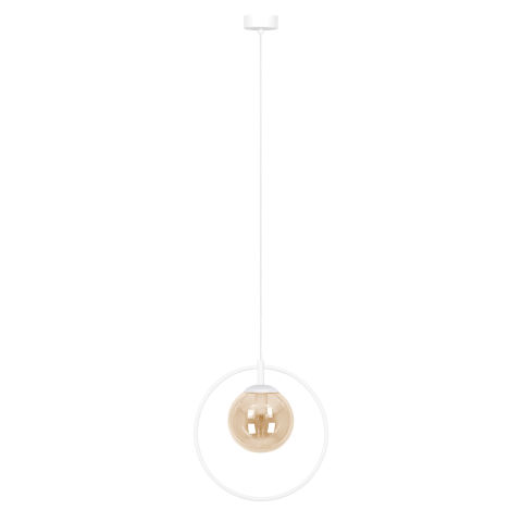 Lustra - Lampă suspendată K-5309 ALMA E27 sticlă – design modern