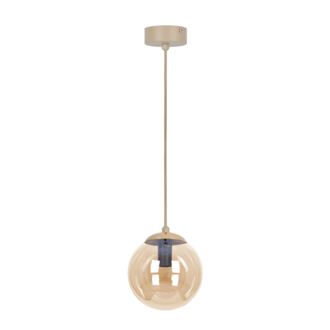 Lustra - Lampă suspendată K-5780 FELIX E27 chihlimbar – design modern