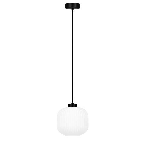 Candelabre - Lampă suspendată K-5640 SPARTA negru E27 – design minimalist