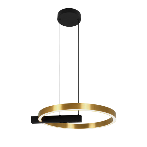 Candelabre - Lampă suspendată LED K-8232 METIS aurie – design modern compact