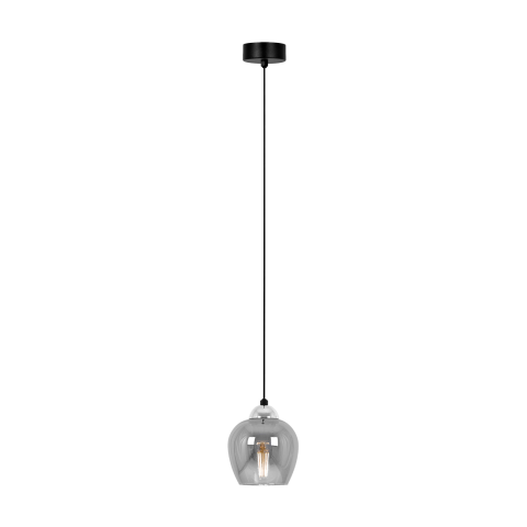 Lustra - Lampă suspendată K-5610 NIRA 1xE27 negru crom