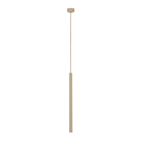 Corpuri de iluminat - Lampă suspendată K-5835 SUNO G9 bej – design minimalist tip tub