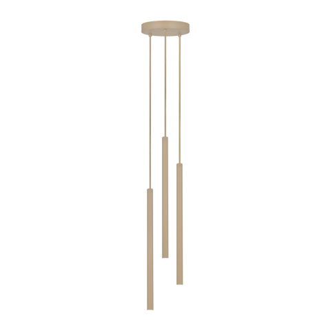 Corpuri de iluminat - Lampă suspendată K-5836 SUNO 3xG9 bej – design modern tip tub