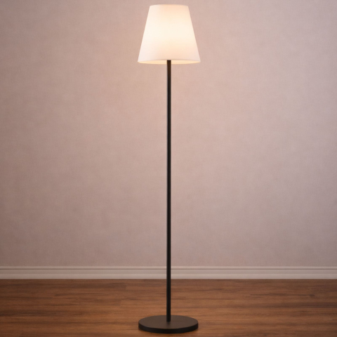Lampi gradina - Lampadar exterior Azzardo HAVANA FLOOR BK alb cu negru IP44 AZ4662