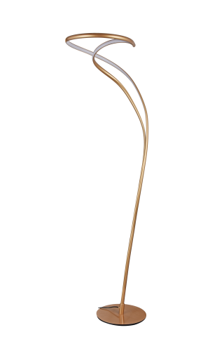 Lampadare - Lampadar TWIST 3-STEP DIMM AZ5738 – LED 30 W, Auriu | Azzardo