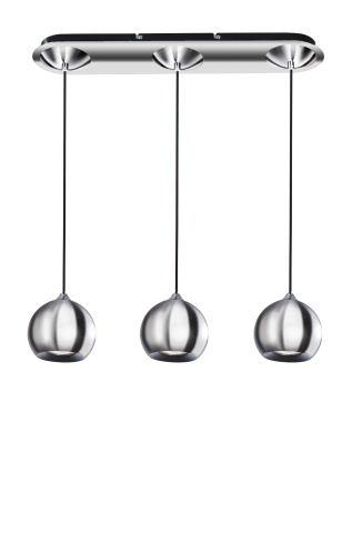 Iluminat decorativ - Lustră GULIA 3 AZ0637 – Crom & Sticlă, 3 × GU10 | Azzardo