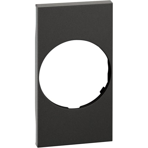 Smarthome - Placă BTicino Living Now KG04 – negru, pentru 2 module