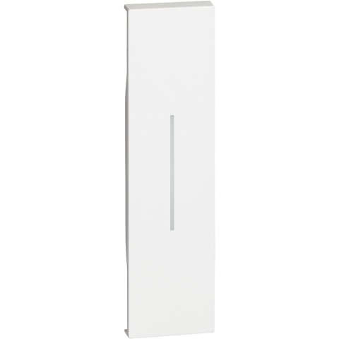 Smarthome - Tastă iluminabilă BTicino Living Now – 1 modul alb (KW01)