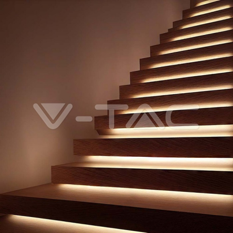 V‑TAC Bandă LED COB 320 LED 10W/m 3000 K IP67 – Iluminat LED rezistent interior / exterior [5]