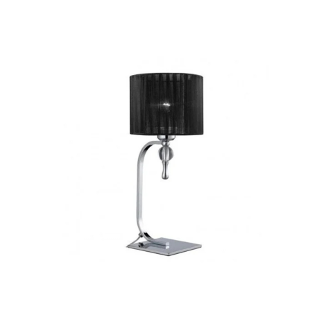 Veioze - veioza IMPRESS BLACK TABLE negru crom E27 Azzardo