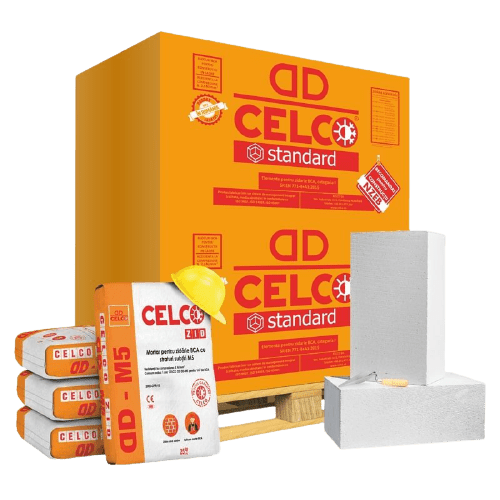 CELCO® Sistem de zidărie cu rosturi subțiri: eficiență, calitate și flexibilitate în construcții