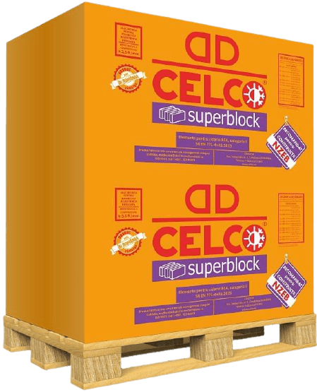 CELCO® SUPERBLOCK: Soluția avansată pentru construcții durabile și sigure