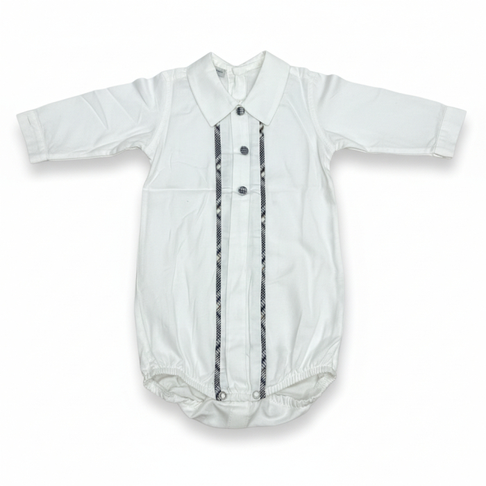 Body alb cu model bleu Manuell&Frank [8]