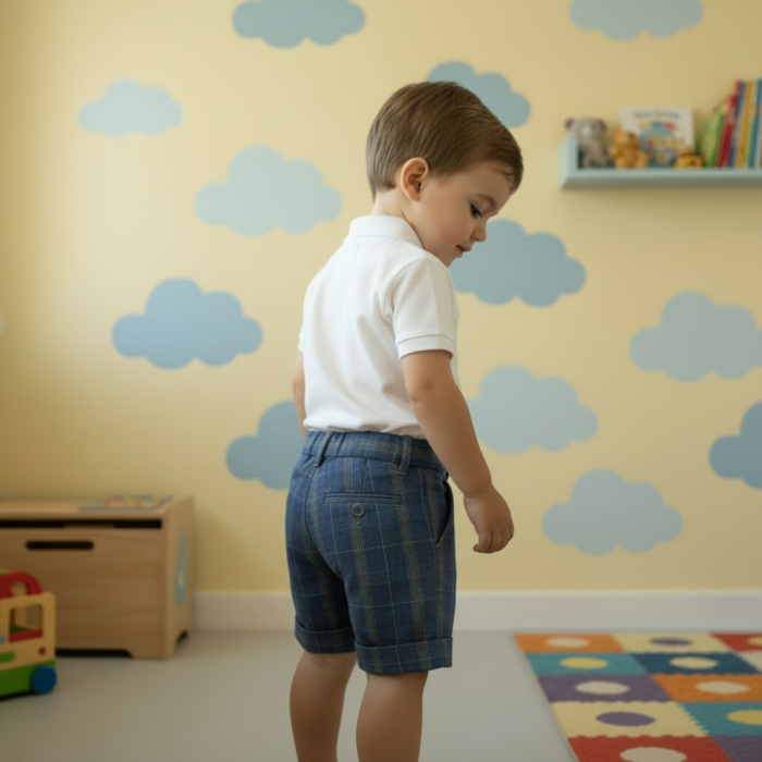 Pantaloni scurti Bleumarin [2]