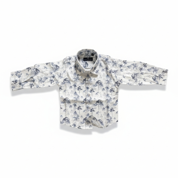 Camasa cu model albastru Manuell&Frank [2]