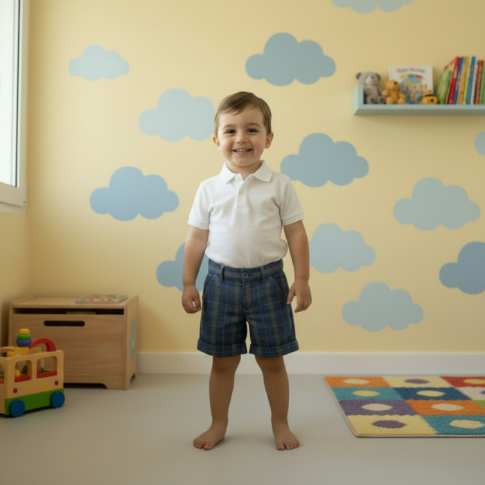 Pantaloni scurti Bleumarin [3]