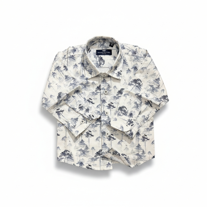 Camasa cu model albastru Manuell&Frank [3]