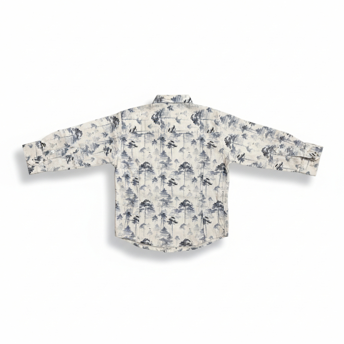 Camasa cu model albastru Manuell&Frank [4]