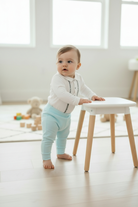 Body alb cu model bleu Manuell&Frank [2]