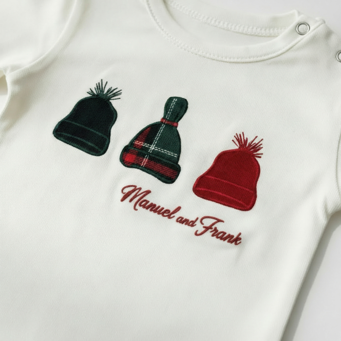 Body alb cu model Manuell&Frank pentru bebelusi de 6 luni [7]