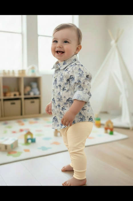 Camasa cu model albastru Manuell&Frank [8]