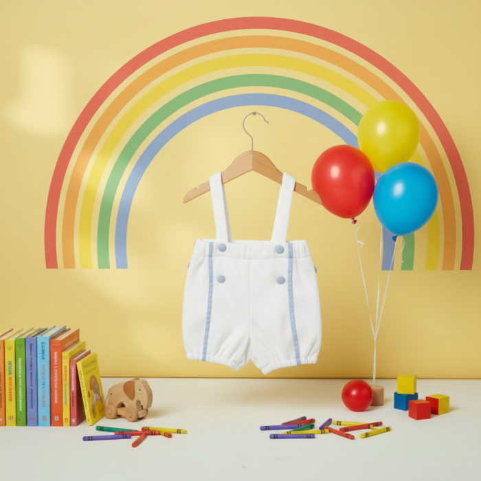 Pantaloni cu bretele Manuell&Frank [7]