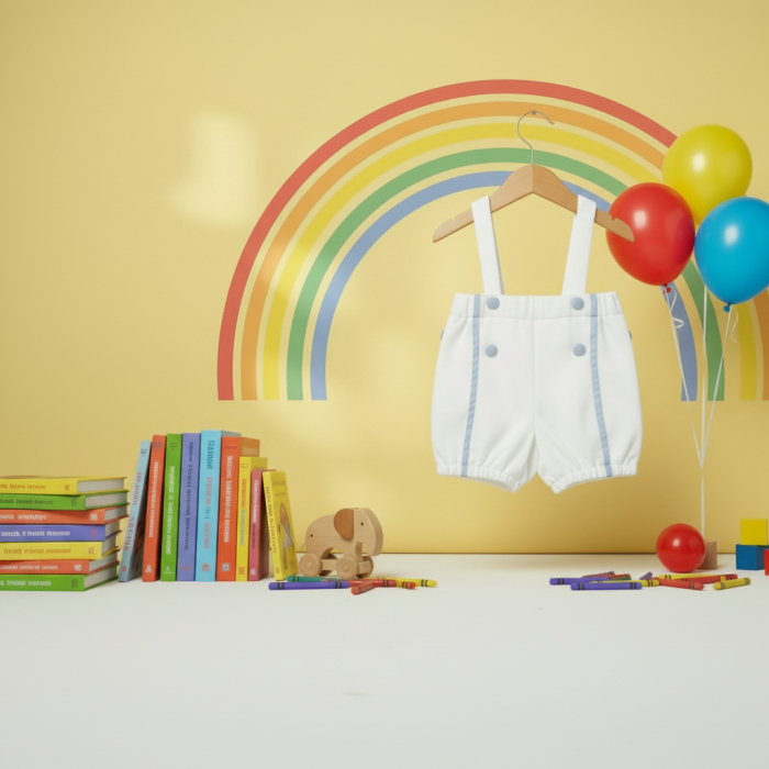 Pantaloni cu bretele Manuell&Frank [6]