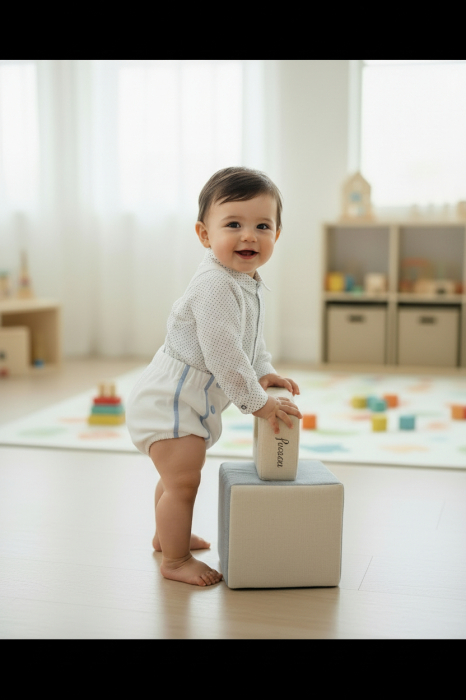 Pantaloni cu bretele Manuell&Frank [4]