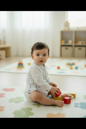 Manuel&Frank - Pantaloni cu bretele Manuell&Frank