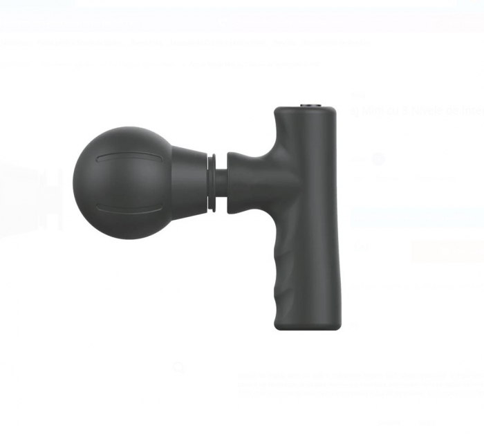 Aparat  CELhome De Masaj Mini cu 3 Nivele de Intensitate si Alimentare USB – Relaxare Eficienta Oriunde [4]