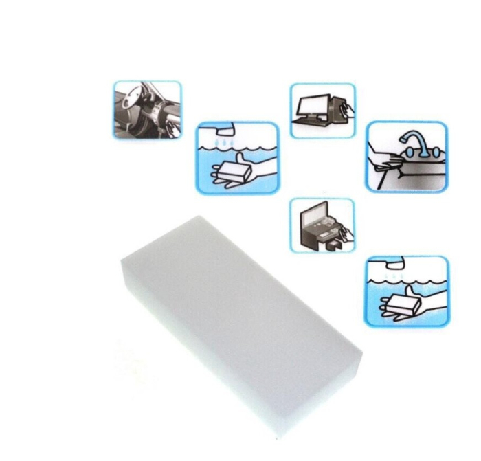 Burete Magic de Bucatarie Ultra Absorbant, Densitate Mare, Curatare Rapida fara Detergent, pentru Vase, Chiuveta si Suprafete, 12x6x2.5 cm [4]