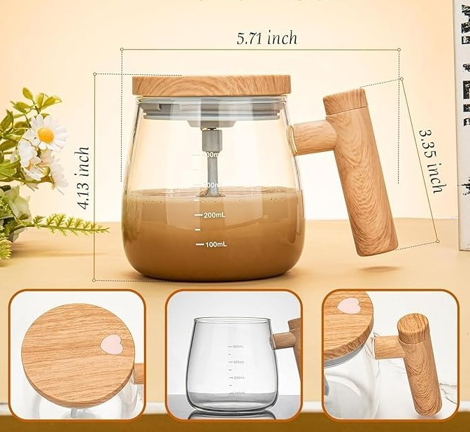 Cană Electrică Automată pentru Amestecat – CELhome- 400 ml [10]