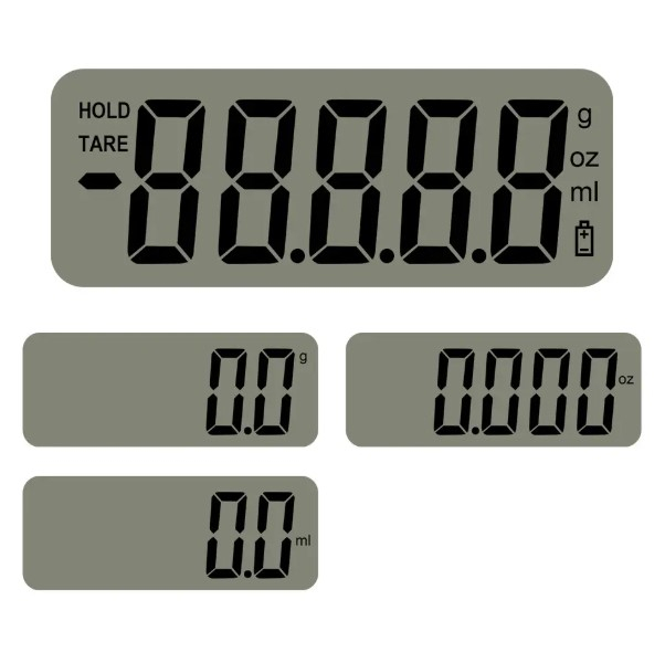 Cantar de bucatarie digital CELhome cu bol detasabil, capacitate 5 kg, precizie 1 g [3]