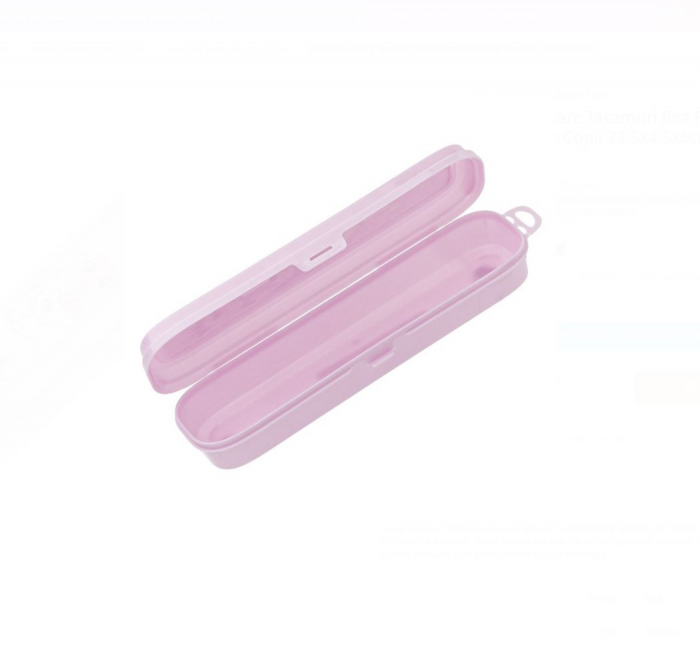 Cutie Depozitare Tacamuri Roz Printesa Sirena, CELhome, pentru Copii 23.5x4.5x6cm [2]