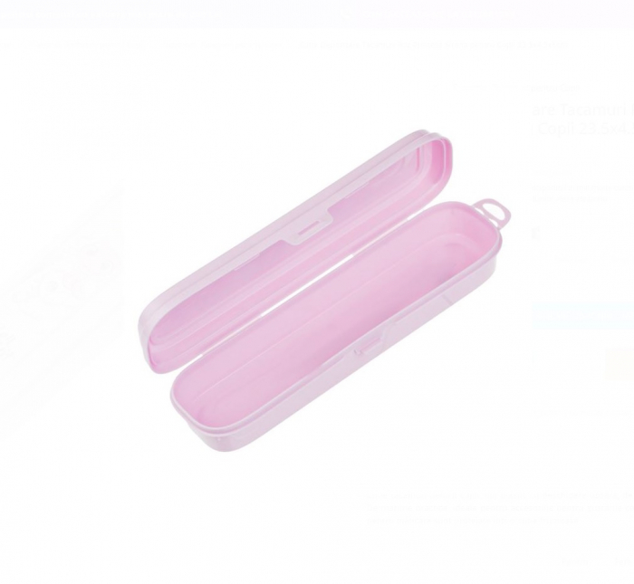 Cutie Depozitare Tacamuri Roz Printesa Sirena, CELhome, pentru Copii 23.5x4.5x6cm [3]