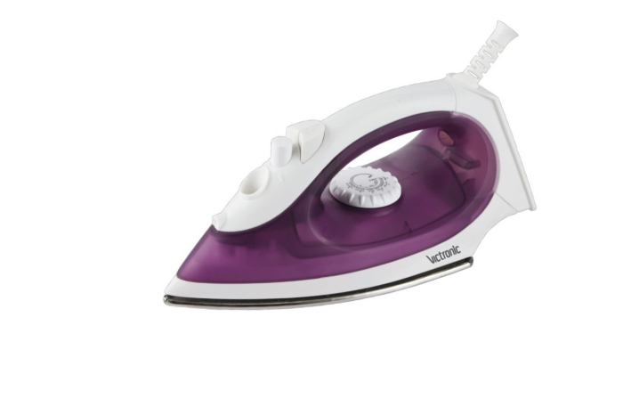 Fier de Calcat cu Abur si Spray 1600W – Talpa Inox, Jet puternic, Abur Normal si Vertical, Functie Calcat Uscat, Pulverizator + Cană Rezervor + Led Indicator [1]