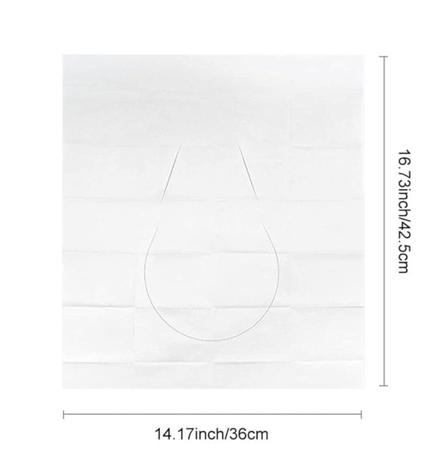 Hartie Protectie pentru Scaun WC, Flushable, de Unica Folosinta – Set Igienic pentru Toalete Publice, Calatorii si Scoala [4]